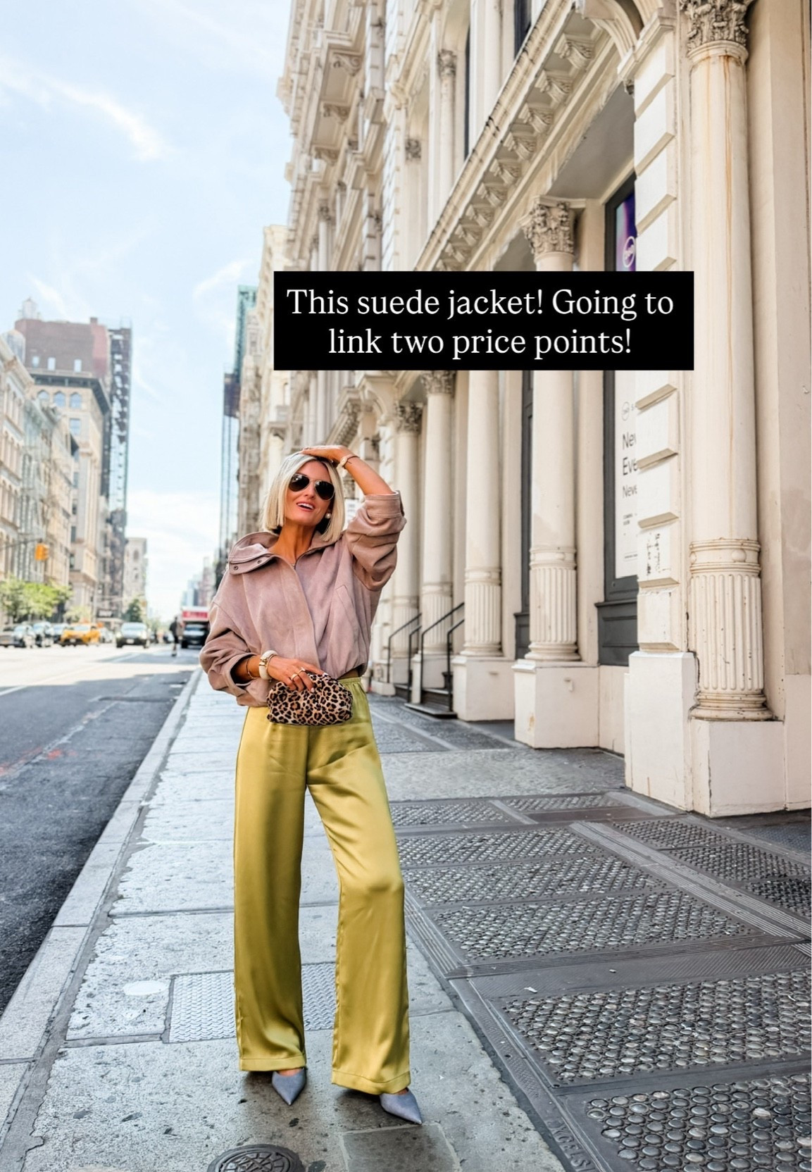 I’ve been loving a bomber jacket for fall, and this faux suede one is so good! Also, I’m linking one that’s a little more affordable that is real suede 👏🏼 You’ll never believe where it’s from! Wearing XS!

Loverly Grey, faux suede jacket, suede jacket, Anthropologie, fall outfit, New York, bomber jacket

#LTKSeasonal