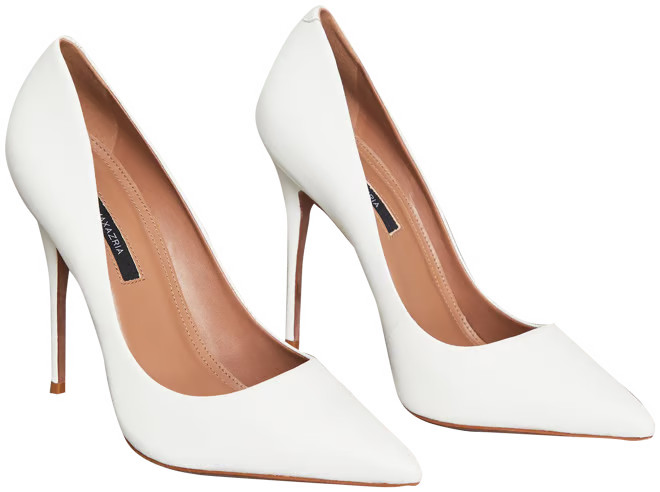 White Nova Pump Heel | Shoes | BCBGMAXAZRIA | BCBG Max Azria 