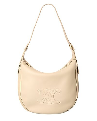 Heloise Medium Leather Hobo Bag | Rue La La