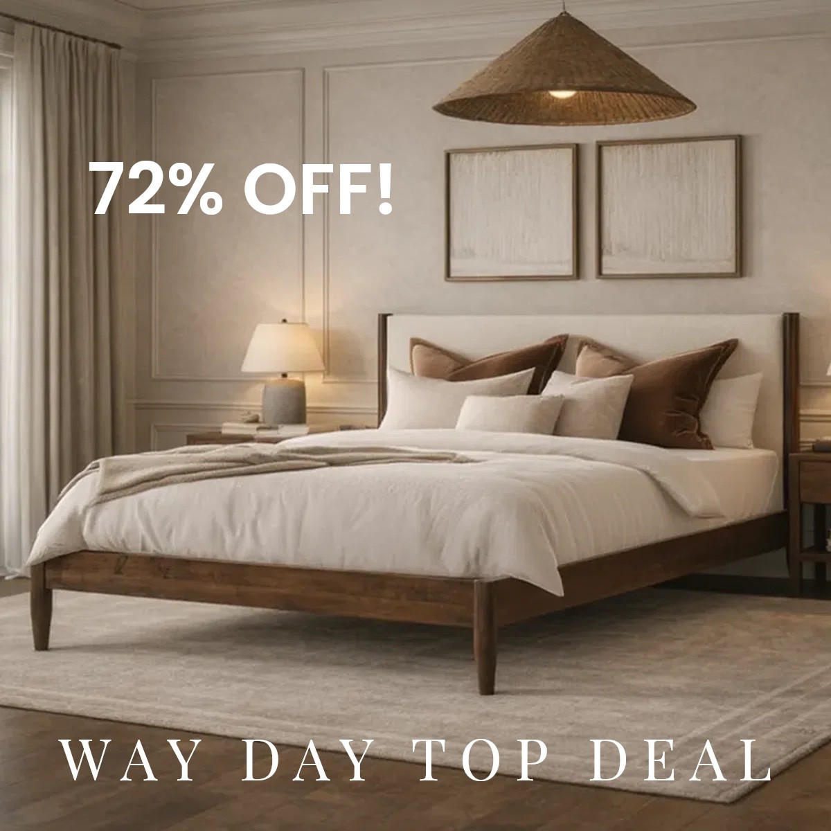 Grab this deal!!! Two finish options— lots of reviews. 4.7 stars. So affordable! 

#wayfairdeals #wayday #waydaydeals #wayfair #bed

#LTKHome #LTKSaleAlert #LTKstorytime