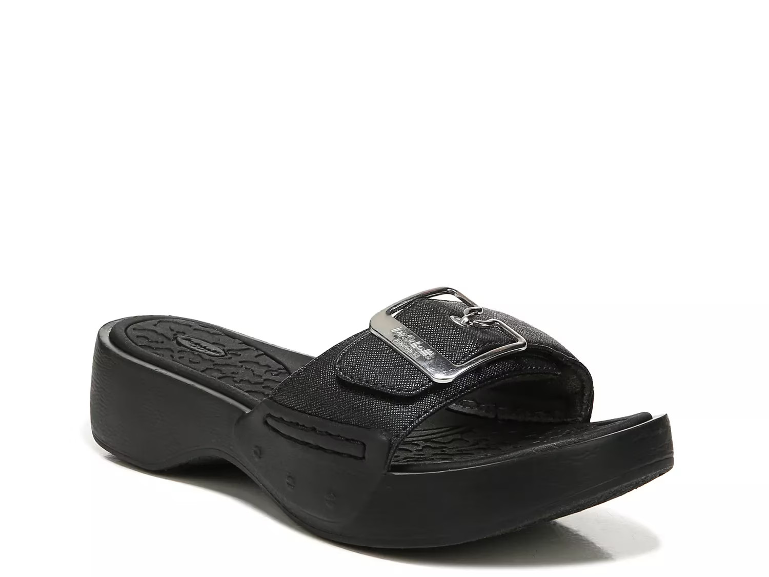 Dr. Scholl's Rock On Max Slide Sandal | Women's | Black | Size 9 | Sandals | Block | Platform | Slid | DSW