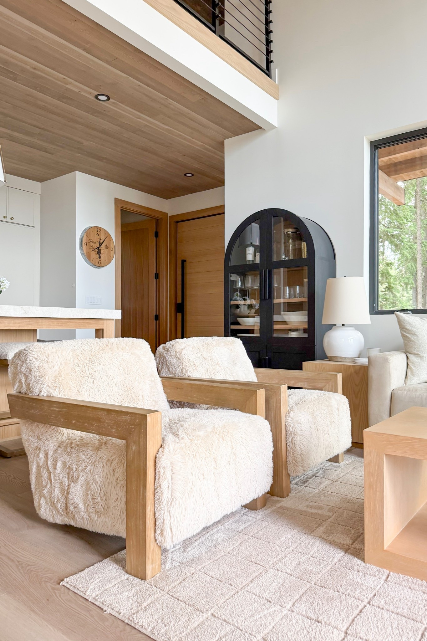one of the coziest spots in the cabin!

home, home decor, home accents, home finds, accent chair, chair, furry chair, living room, living room styling, arched cabinet, modern home, neutral home, organic home

#LTKSeasonal #LTKHome