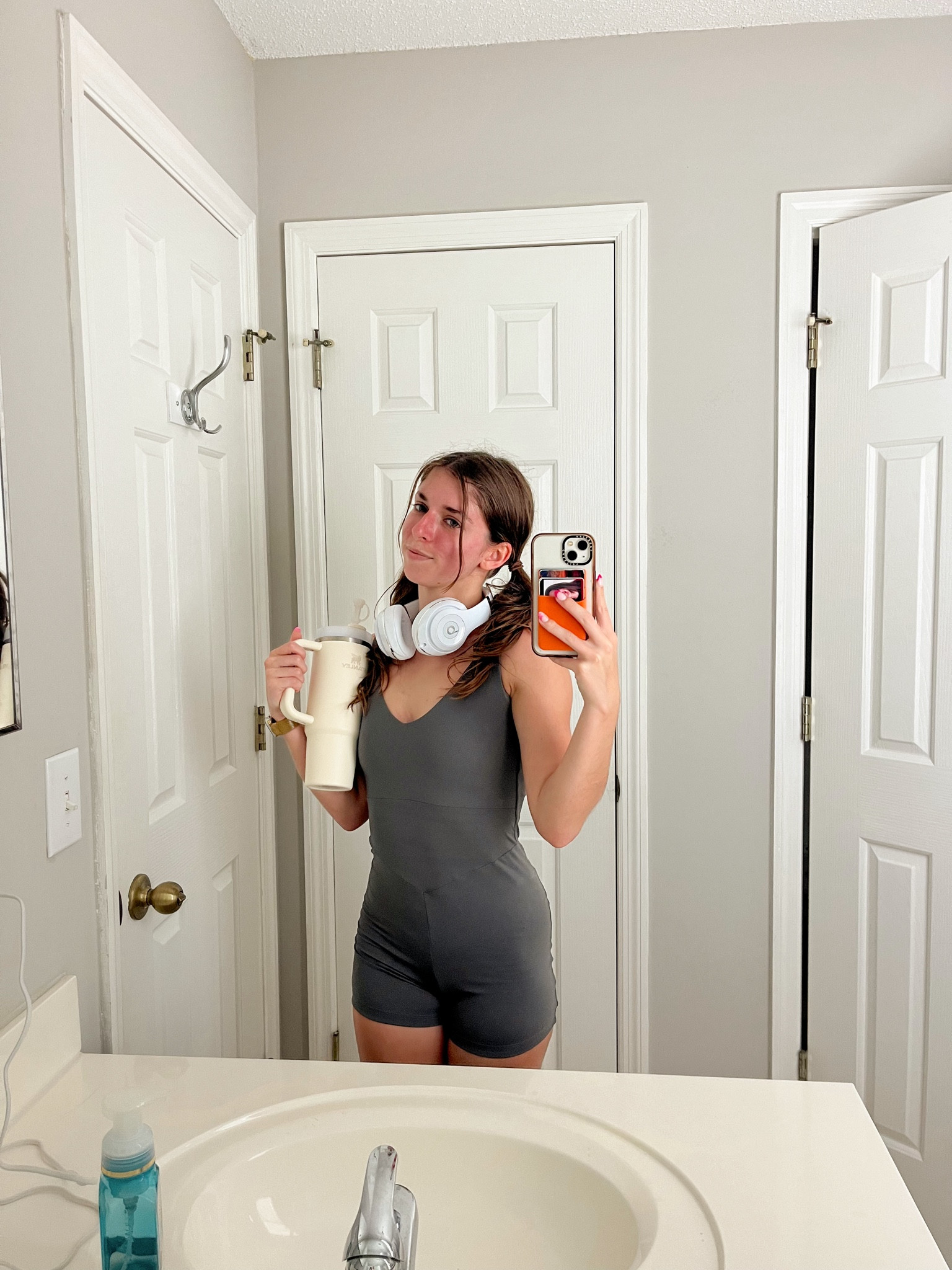 running fit of the day 🏃🏻‍♀️‍➡️🤍 

#LTKStyleTip #LTKFitness #LTKActive