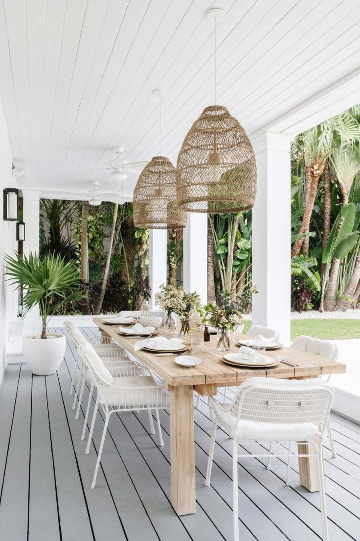 Create an outdoor dining space that blends formal elegance with relaxed comfort. With natural textures and stunning arrangements reflecting the beauty around you, it’s the ideal setting to gather with loved ones and soak in the refreshing outdoor atmosphere. 

 #LTKSeasonal #LTKHome