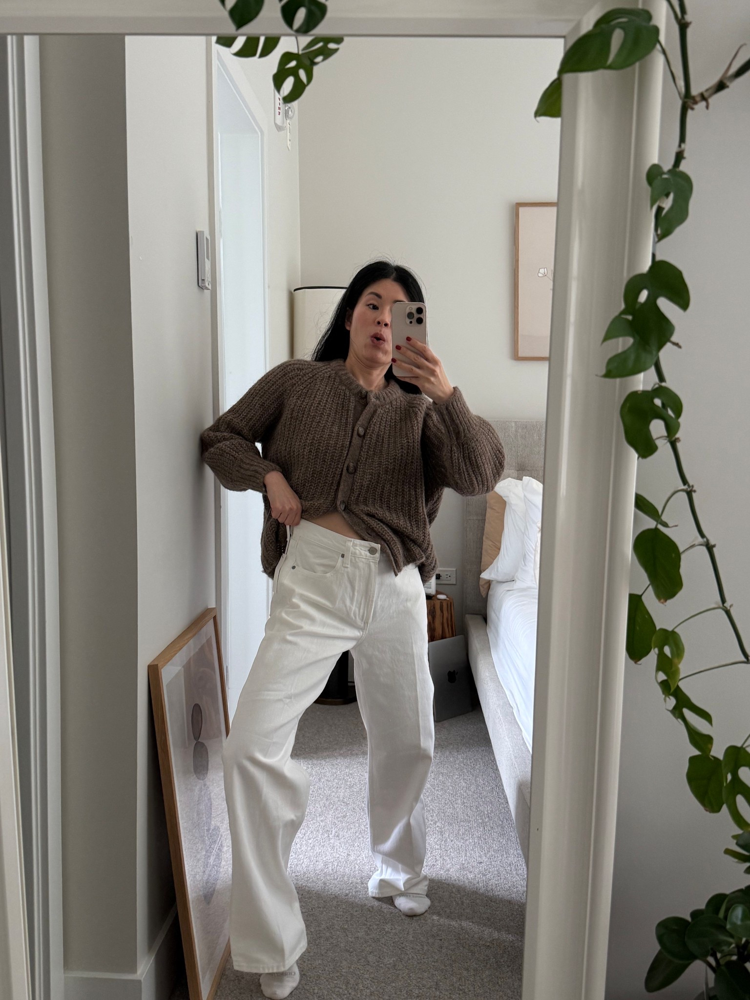 Love the jeans but it’s too big. Need a size down. My true size is 25 and I’m 26 here. No need to size up for room

#LTKpetite #LTKcanada