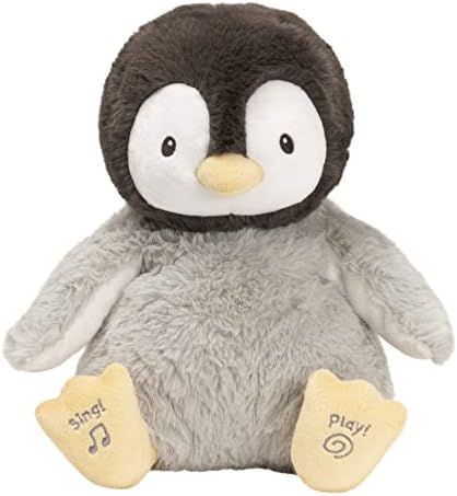 GUND Baby Animated Kissy The Penguin Stuffed Animal Plush, Black/White/Grey, 12" | Amazon (US)