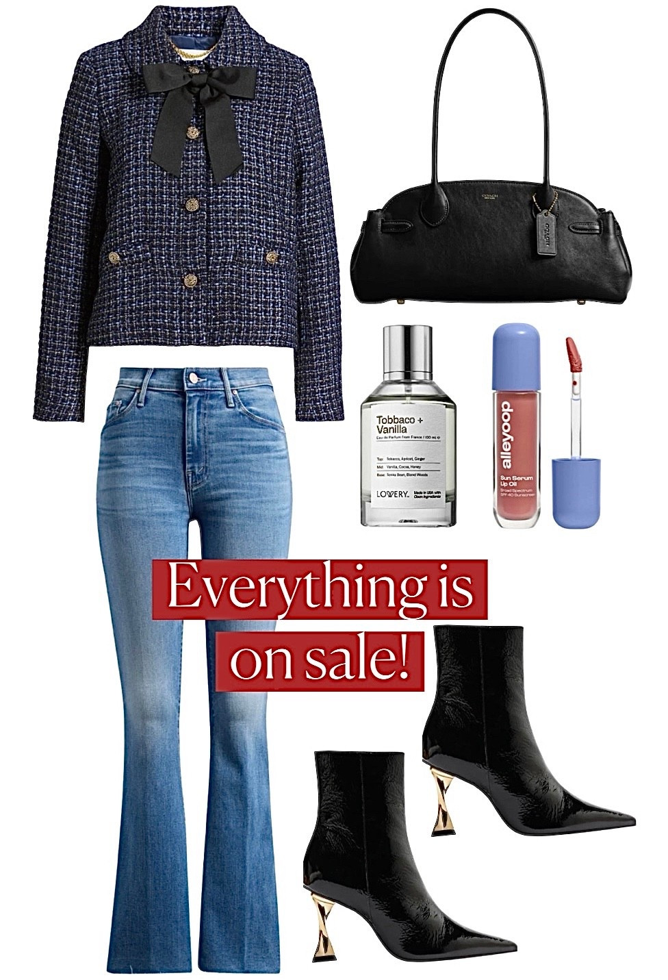 Winter outfit on sale 
Jeans
Mother jeans 

#LTKSeasonal #LTKSaleAlert