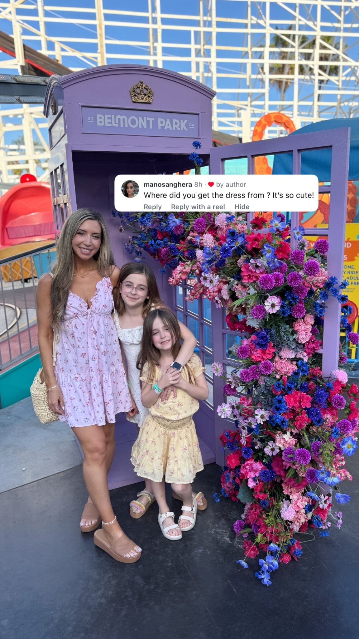 The most perfect little spring dress from Target 🌺 wearing an xs! Also these platform sandals were actually fantastic for walking around all day ☺️

#LTKMothersDay #LTKPetite #LTKmomlife
