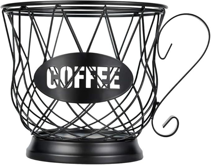 Coffee Pod Holder Mug Shape MultiUse K Cup Holder Kcup Storage Organizer for Counter Coffee Bar B... | Amazon (US)