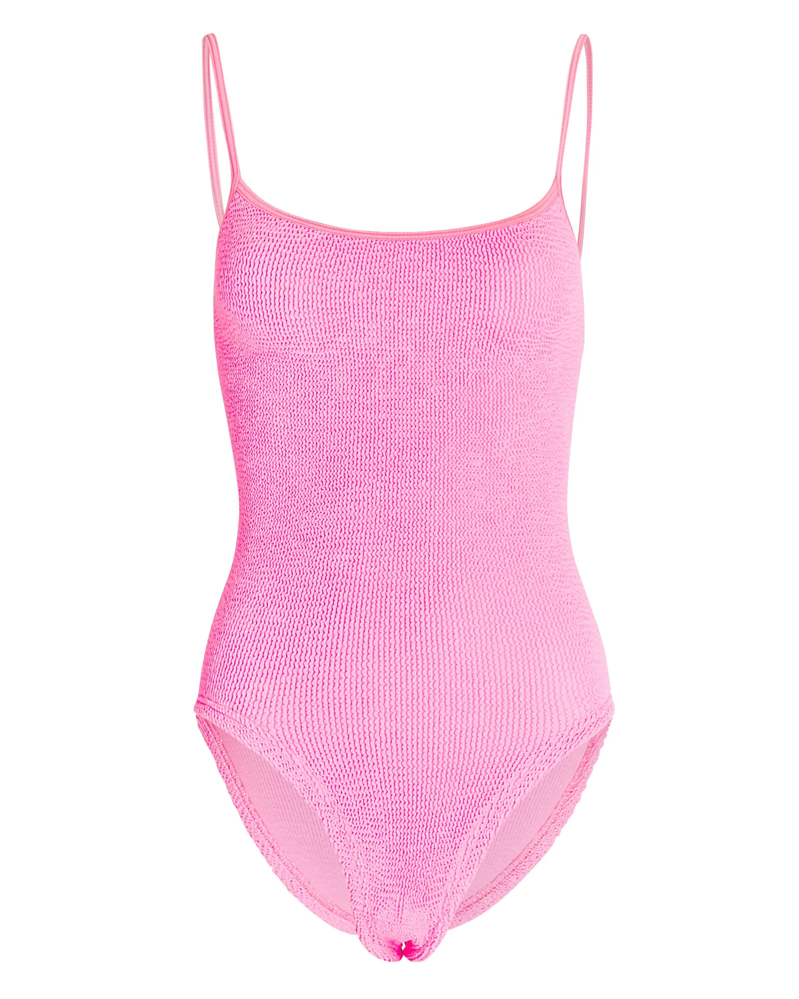 Hunza G Pamela One-Piece Swimsuit, Pink 1SIZE | INTERMIX