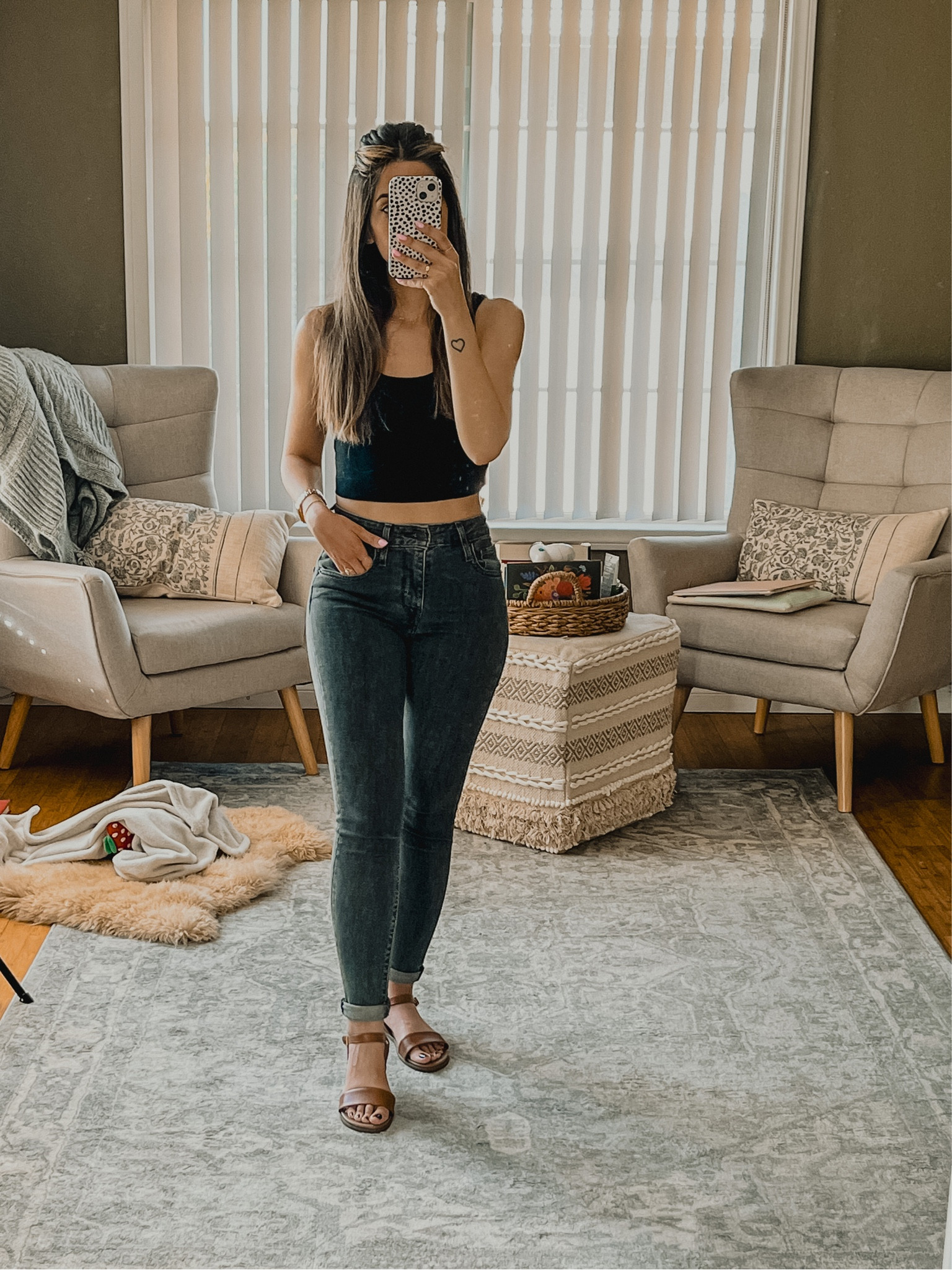 OOTD: black on black 