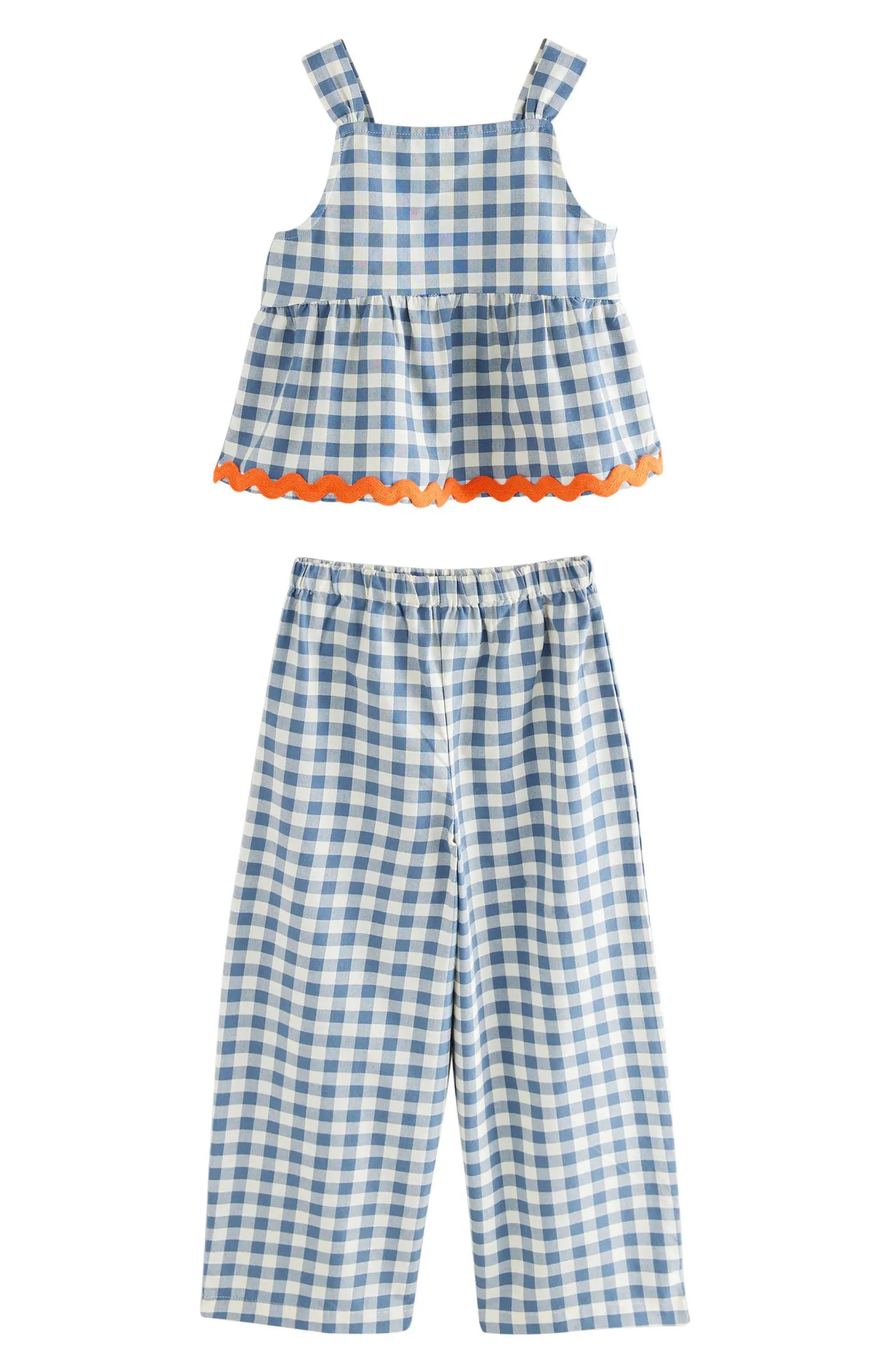 NEXT Kids' GIngham Peplum Tank & Pants | Nordstrom | Nordstrom