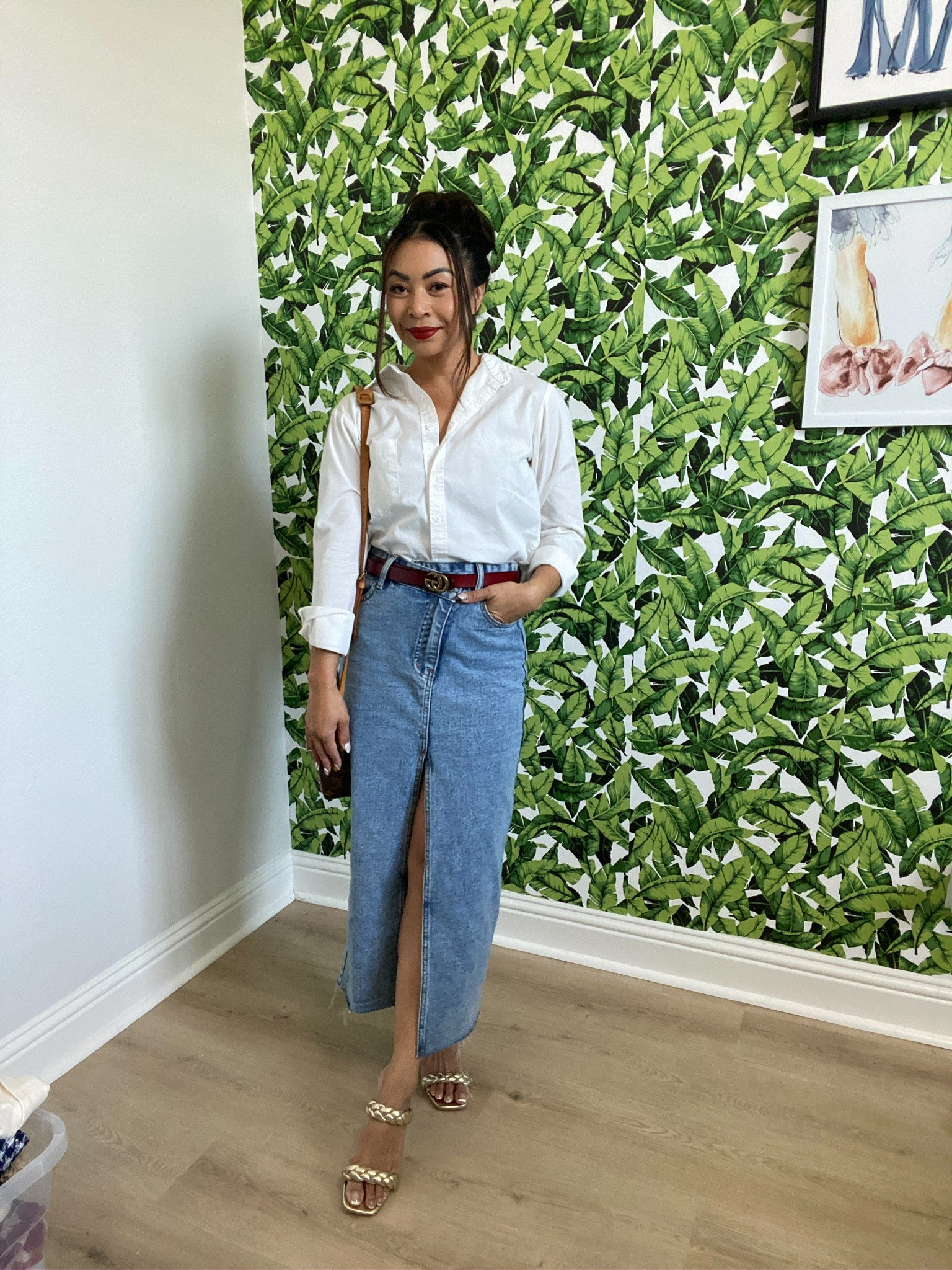 Styling Denim - Denim Skirt - White Button Down - Ways to Style a Denim Skirt - Amazon Fashion - Amazon finds - Cute Fall Outfit - Fall Fashion Essentials 

#LTKstyletip #LTKSeasonal