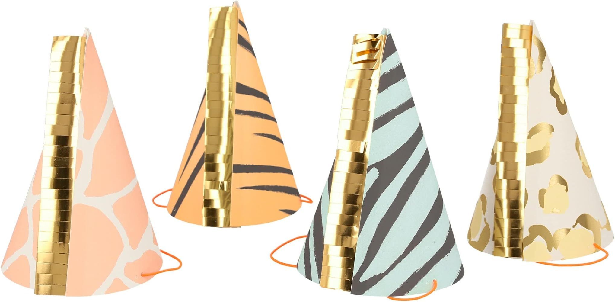 Meri Meri Birthday Party Hats, Pack of 8 Bright and Colorful Cone Birthday Hats for Kids & Adults... | Amazon (US)