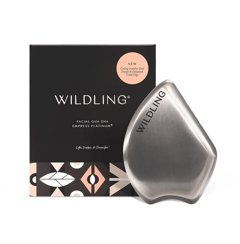 Empress Platinum Facial Gua Sha Stone | Wildling | Wildling Beauty