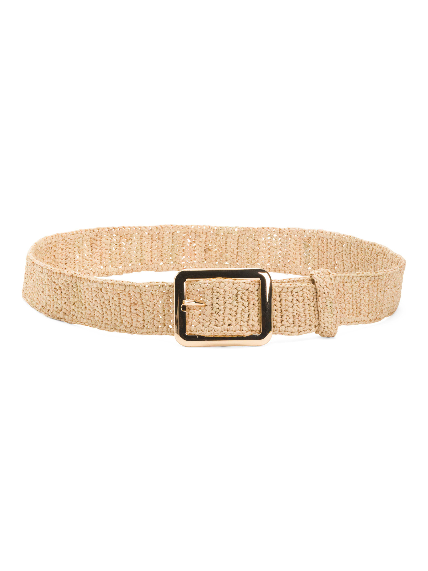 Raffia Natural Belt | TJ Maxx