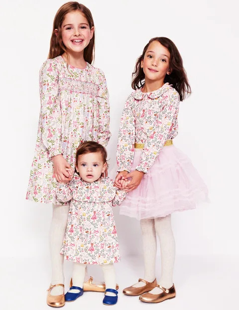 Bess Cosy Smocked Dress | Boden UK