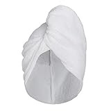 Turbie Twist Microfiber Hair Towel (White) | Amazon (US)