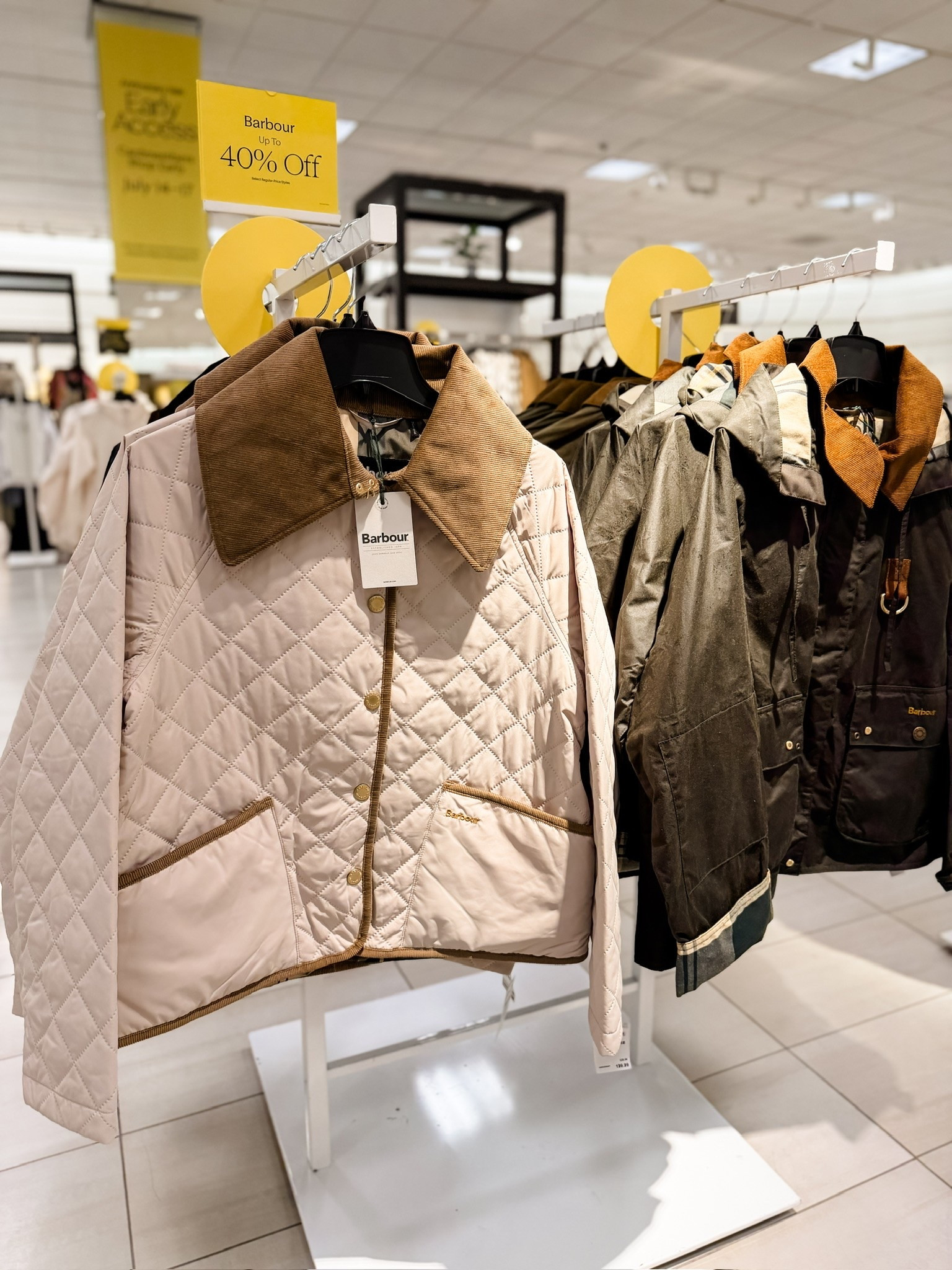 This quilted jacket is so pretty by Barbour! They have multiple styles included for NSALE. These are layering pieces that you’ll reach for year after year! 

Loverly grey, Barbour jackets sale, Nsale, anniversary sale Nordstrom, women’s quilted collared jacket, neutral puff jacket

#LTKSeasonal #LTKSaleAlert
