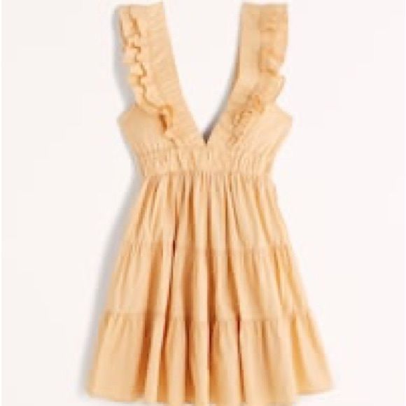 Abercrombie Ruffle Mini Dress | Poshmark