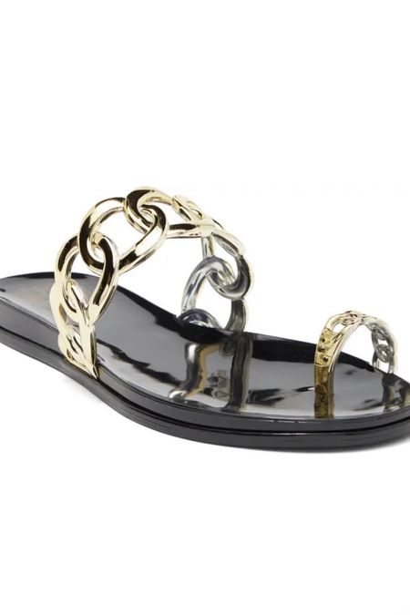 These are jellie sandals!  Newest purchase 