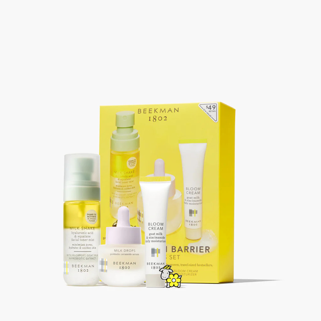 Healthy Skin Barrier Bestsellers Skincare Set | Beekman 1802