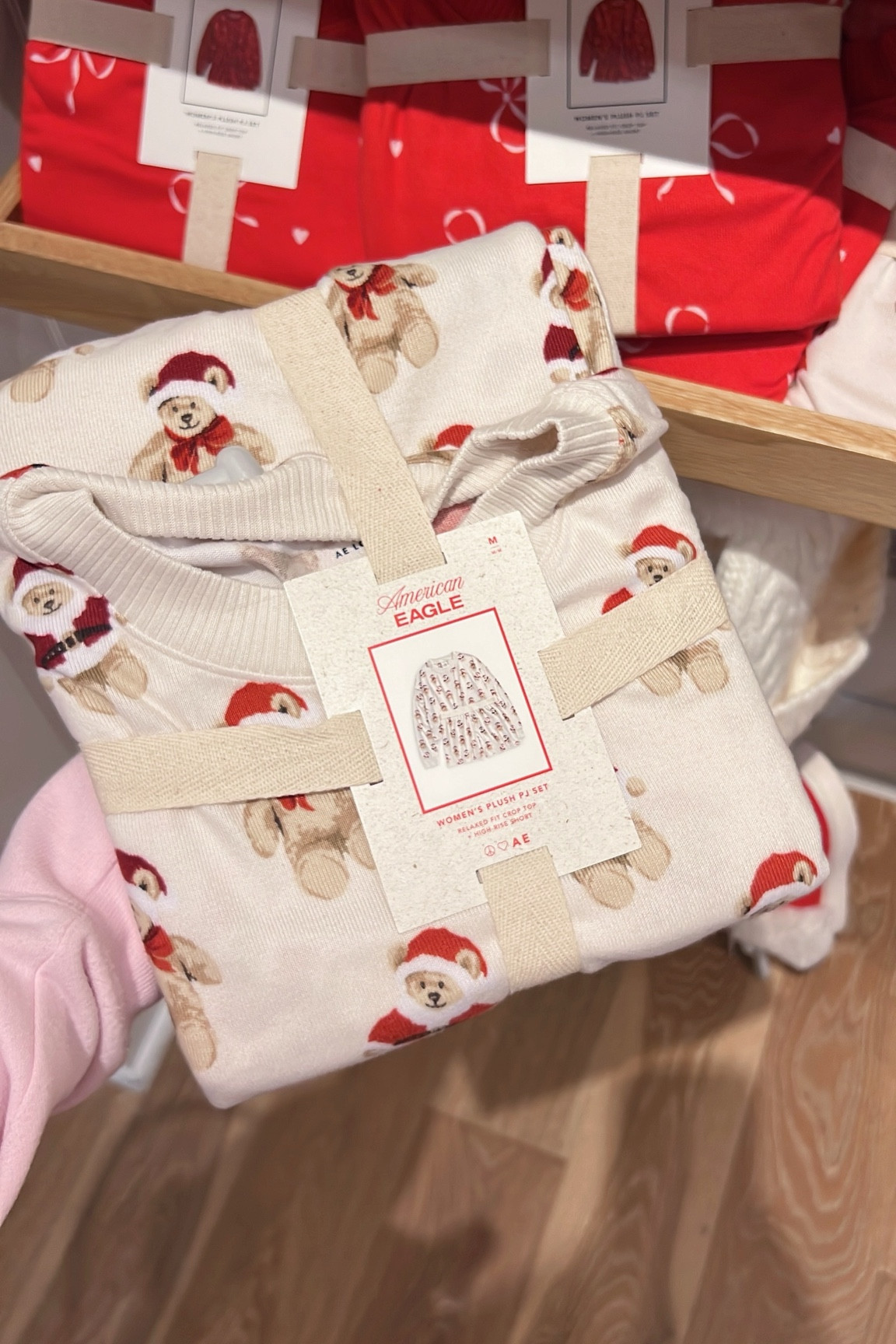 Cutest teddy bear pajamas at American Eagle!! ✨🥹

#pajama #americaneagle #aerie #christmas #holiday #giftguide 

#LTKSeasonal #LTKHoliday #LTKGiftGuide