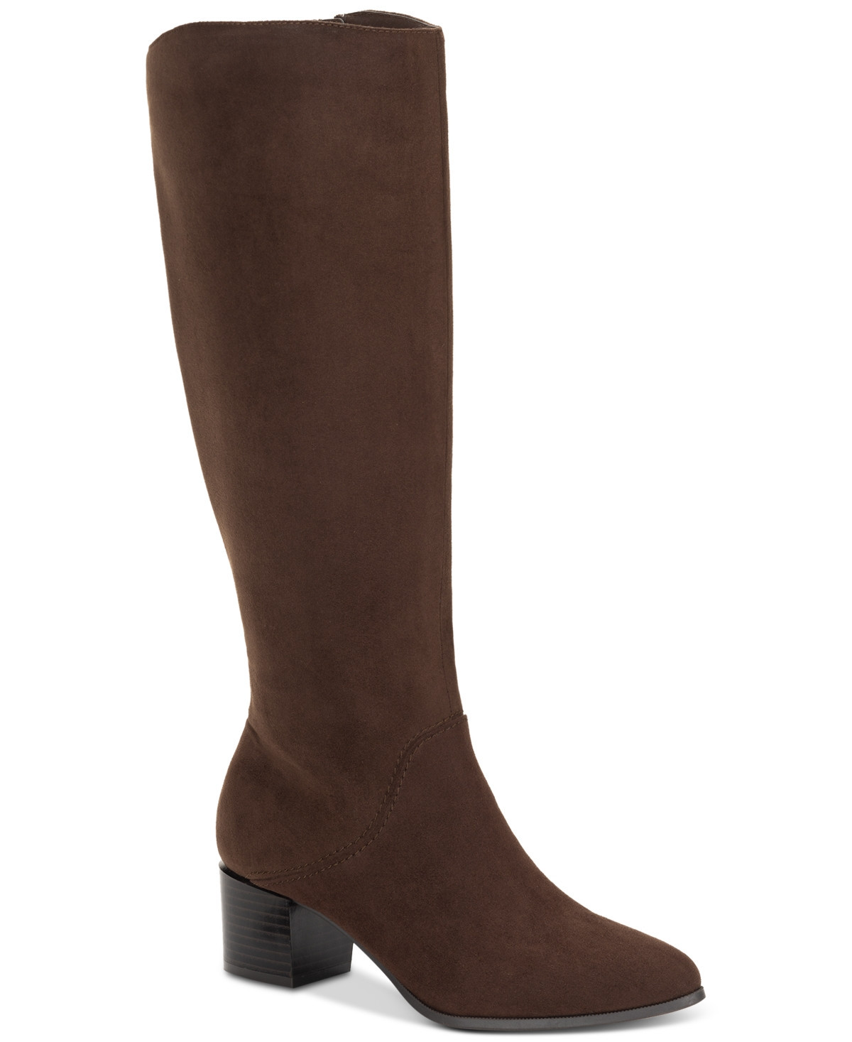 Style & Co Percyy Dress Boots, Created for Macy's - Mocha | Macy's