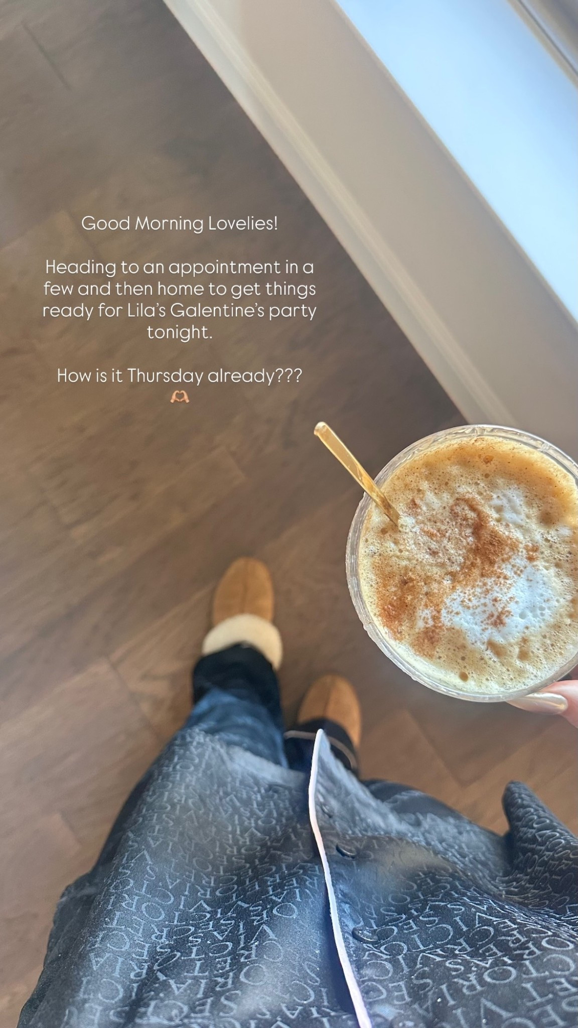 Good Morning Lovelies!

Heading to an appointment in a few and then home to get things ready for Lila’s Galentine’s party tonight. 

How is it Thursday already???
🫶🏼

#ThankfulThursday #ChristianWomen #FaithCommunity #GratitudePractice #MorningRoutine #PeacefulLiving #Over40Faith #EverydayGrace

#LTKmomlife #LTKdayinmylife #LTKmorningroutine