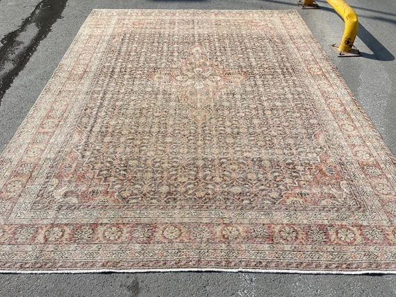 Persian Rug 8'7 X 113 FT / 262 X 342 CM Antique Rug | Etsy | Etsy (US)