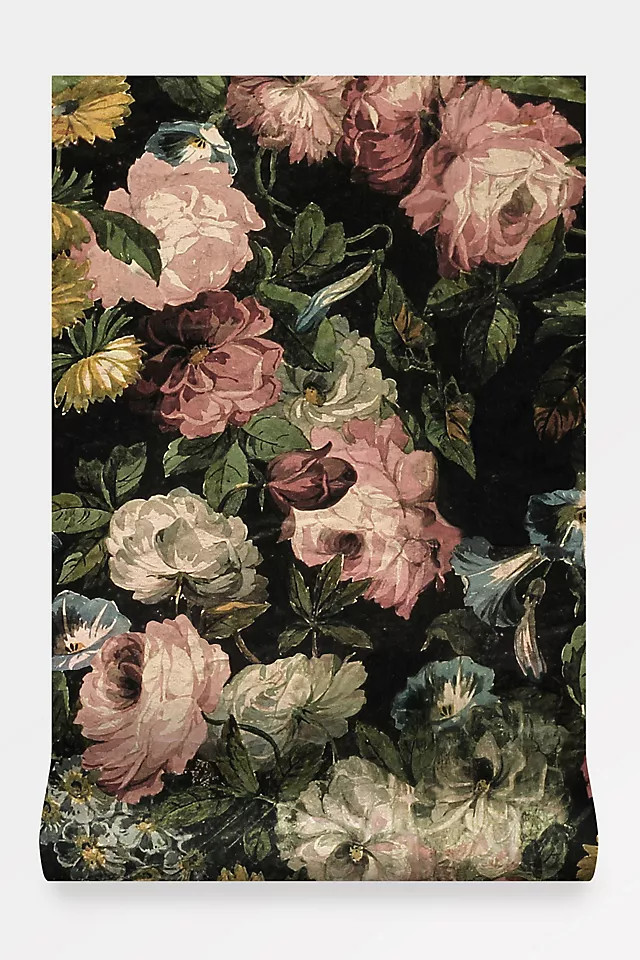 House of Hackney Midnight Garden Wallpaper | Anthropologie (US)