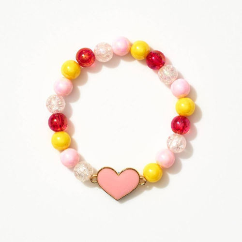 Rainbow Heart Friendship Bracelet | Barnes & Noble