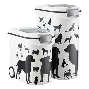 26 lbs. Pet Dry Food Container Dog 12 kg. | The Container Store