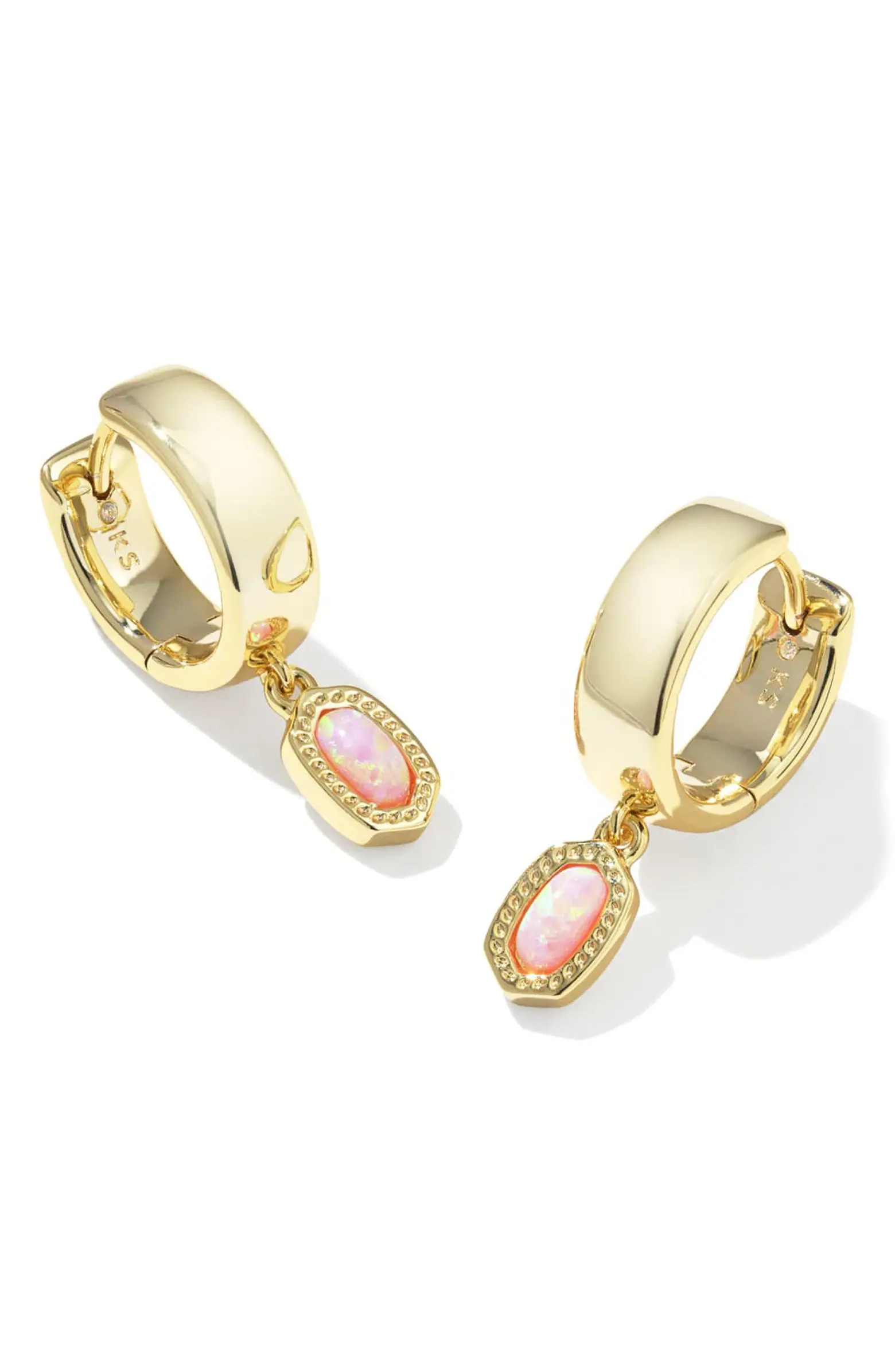 Kendra Scott Mini Ellie Wide Huggie Hoop Earrings | Nordstrom | Nordstrom