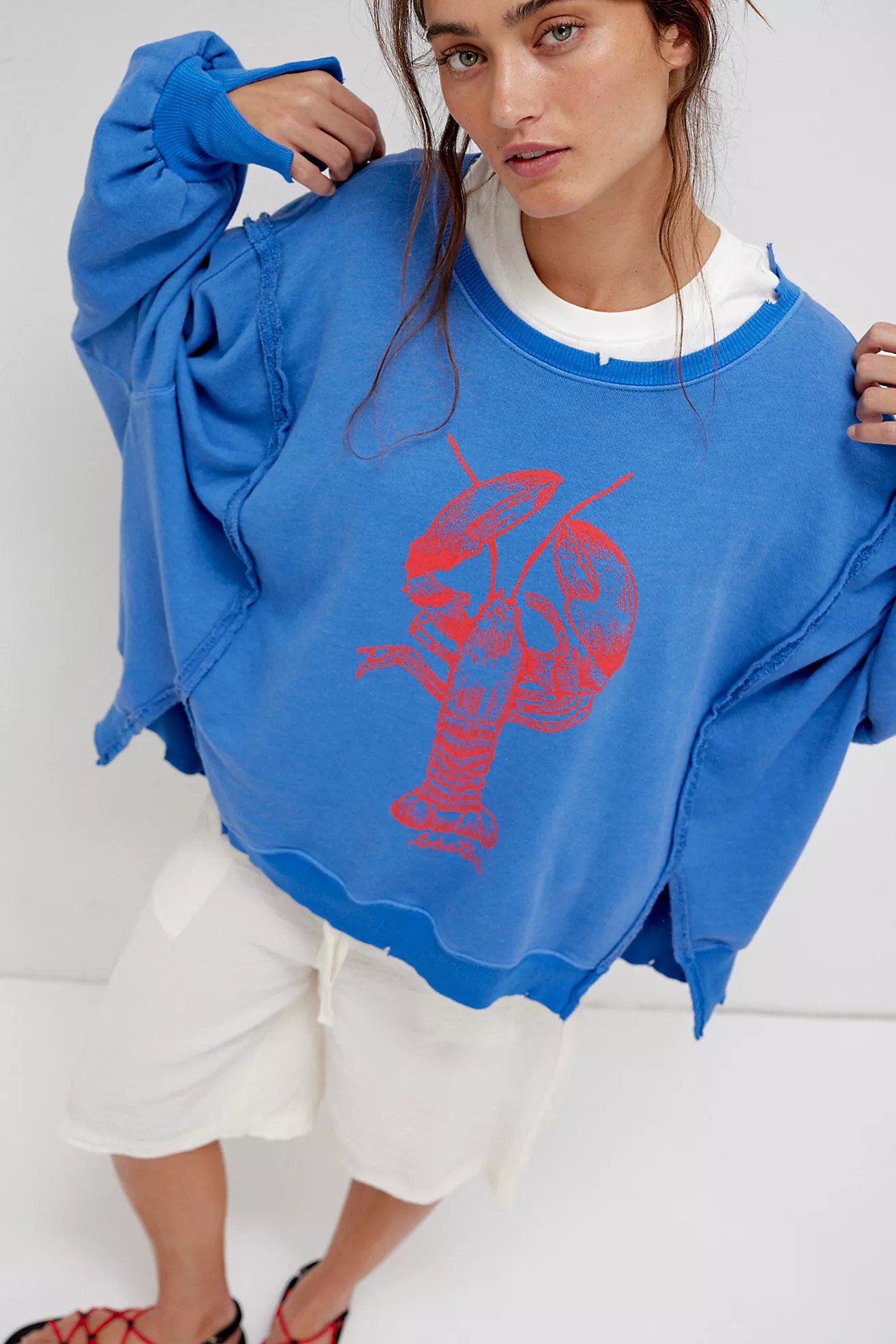 We The Free Graphic Camden Pullover | Free People (Global - UK&FR Excluded)