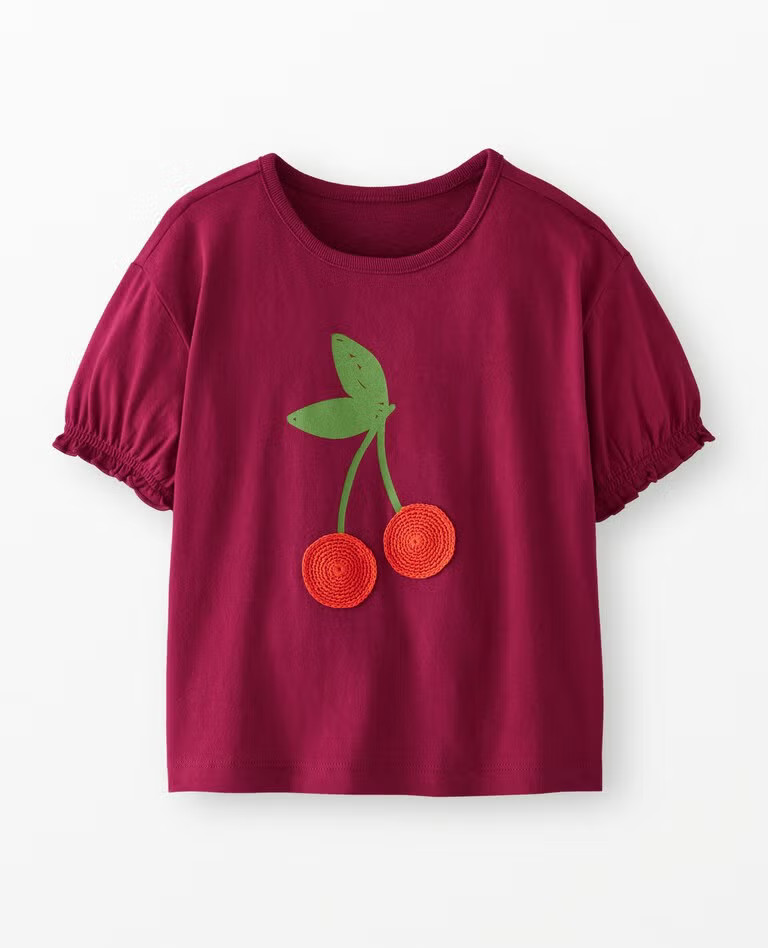 Puff Sleeve Graphic T-Shirt | Hanna Andersson