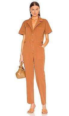 PISTOLA Grover Field Suit in Spicy Brown from Revolve.com | Revolve Clothing (Global)