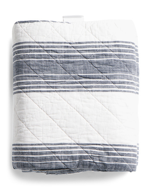 Nantucket Striped Quilt Set | TJ Maxx