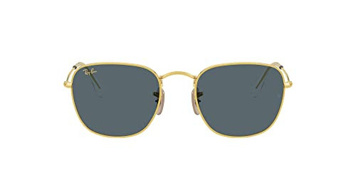 Ray-Ban Unisex RB3857 Frank Square Sunglasses, Legend Gold/Blue, 54 mm | Amazon (US)