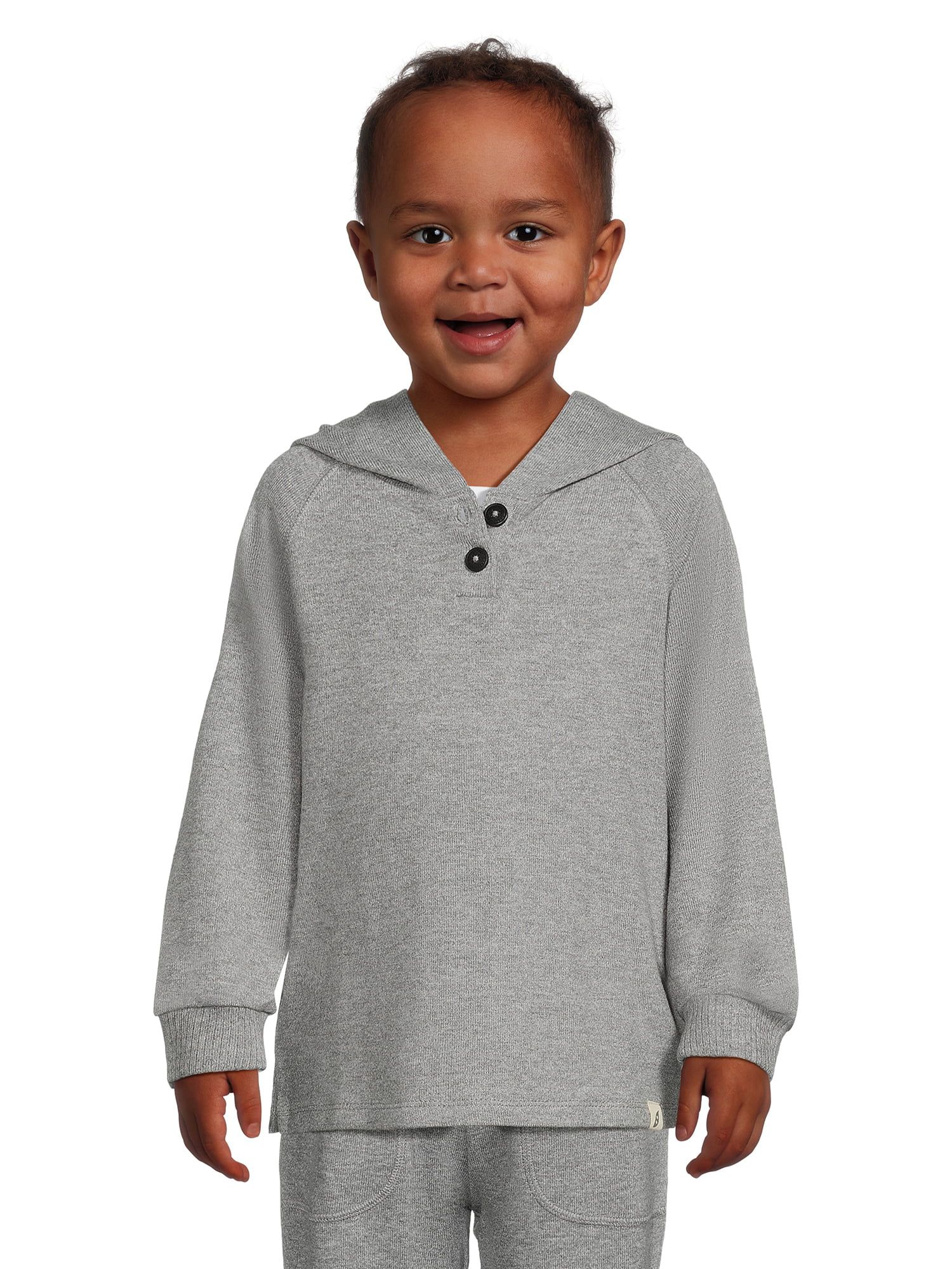 easy-peasy Toddler Boy Long Sleeve Hacci Hoodie, Sizes 12 Months-5T - Walmart.com | Walmart (US)