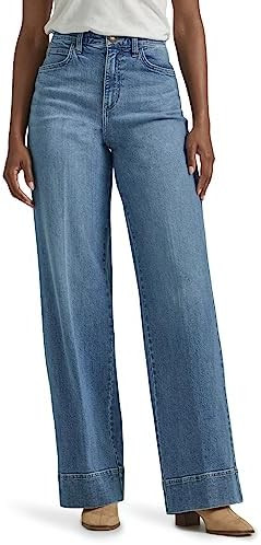 Lee Womens Legendary High Rise Trouser Jean | Amazon (US)