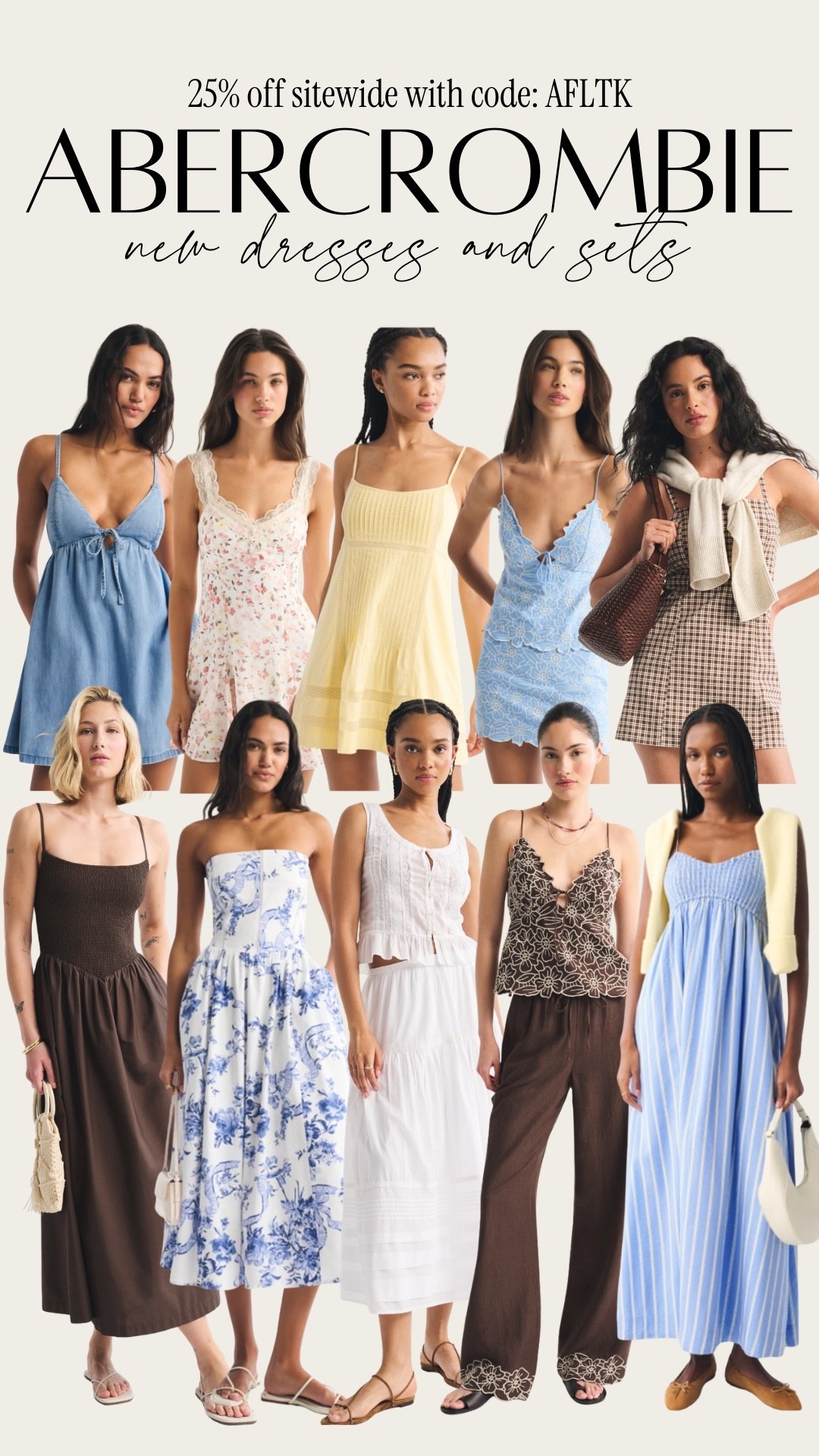 25% off at @abercrombie new spring dresses & sets! 

#LTKootd #LTKSpringSale