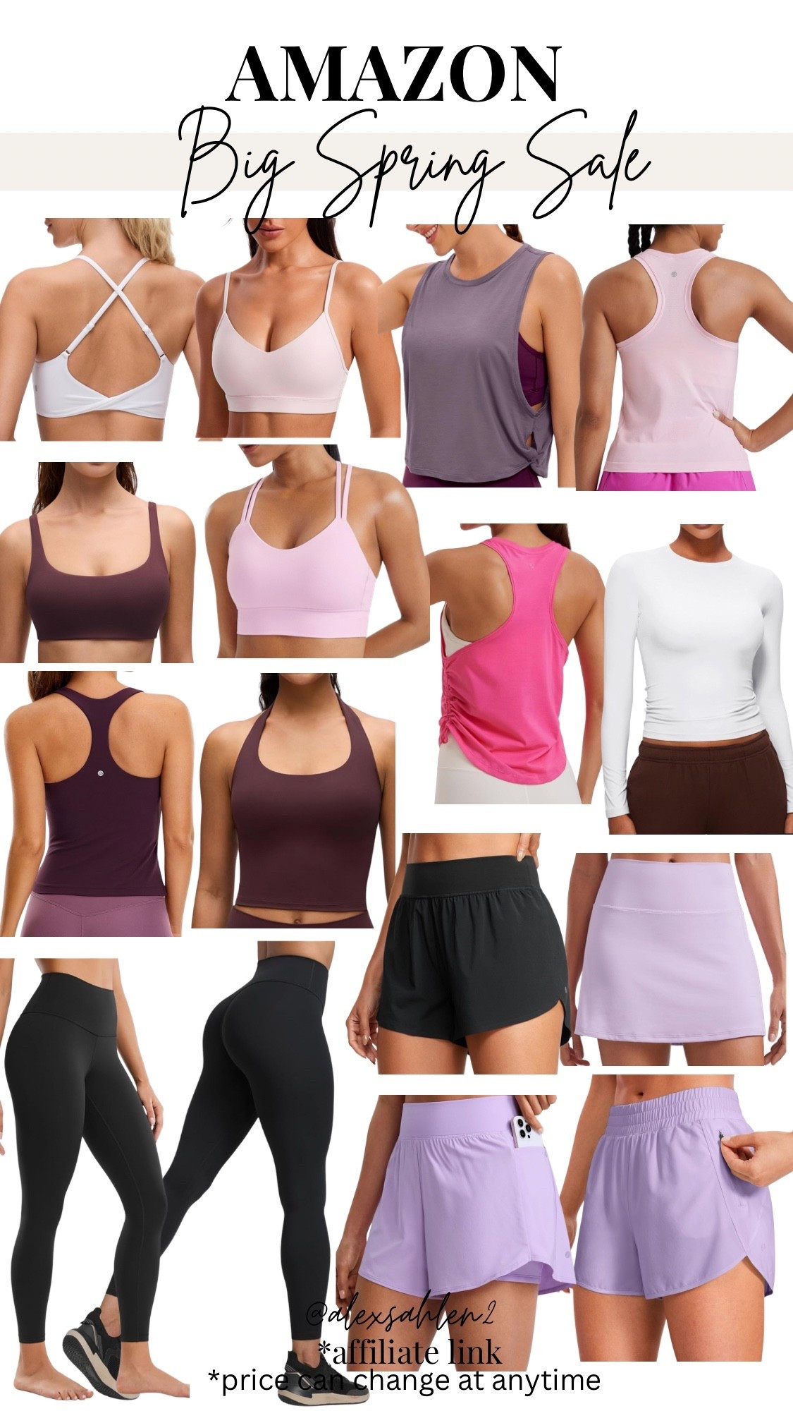 My fave Amazon activewear is on sale! Grab your size before the sale ends!

Activewear sale, big spring sale, Amazon big spring sale, Amazon leggings sale, sports bra sale. Gym clothes sale, workout clothes sale, gym outfit idea, running outfit ideaas