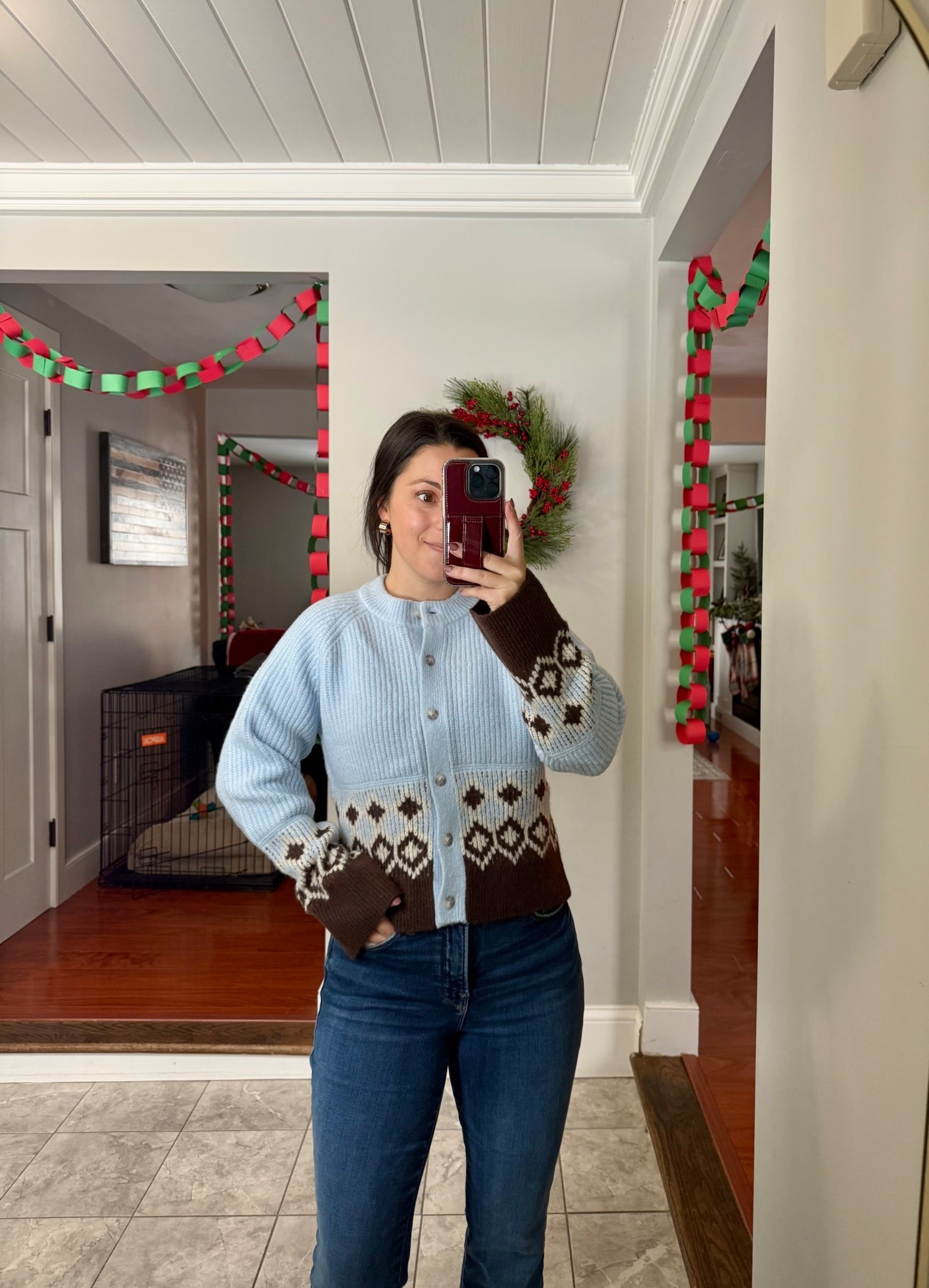 Winter Fairisle cardigan - size xs

Winter outfit, Fairisle sweater, winter cardigan, casual outfit, brown and blue, winter sweaters, petite, mom outfit

#LTKSeasonal #LTKPetite #LTKHoliday