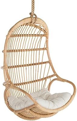 Kouboo Hanging Swing Chair, Large, Natural | Amazon (US)