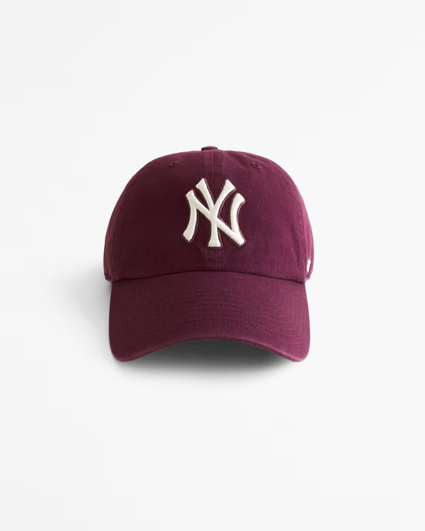 Women's New York Yankees '47 Clean-Up Hat | Women's New Arrivals | Abercrombie.com | Abercrombie & Fitch (US)