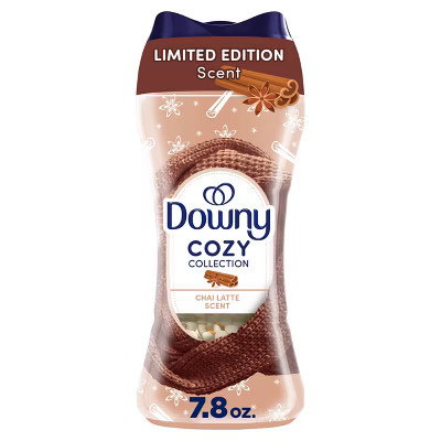 Downy Laundry Beads Limited Edition Cozy Collection In-Wash Scent Beads - Chai Latte - 7.8oz | Target