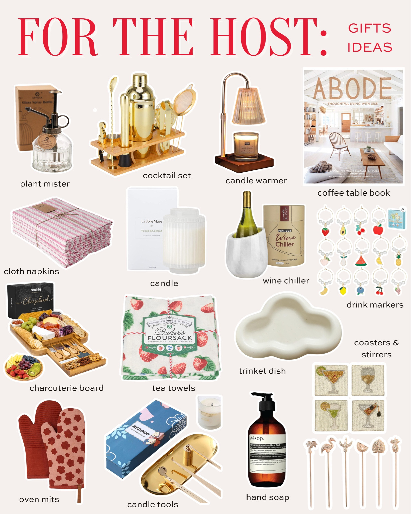 Gifts for the host!

Gifts under $100, gifts under $50, gift ideas, gifts for the hostess, hosting gifts, housewarming gifts, housewarming gift ideas, gift ideas, house decor gifts, house finds, summer house finds, summer house decor, summer hosting, summer host gifts, summer gift basket, summer birthday gift ideas, gift ideas, cute gifts, gifts for her

#LTKSeasonal #LTKGiftGuide #LTKhome