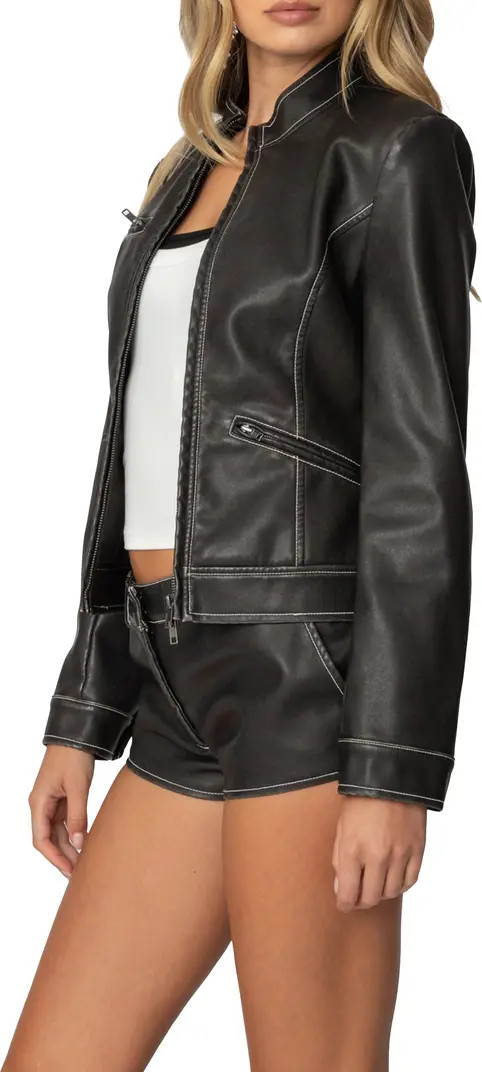 Roxie Faux Leather Jacket | Nordstrom