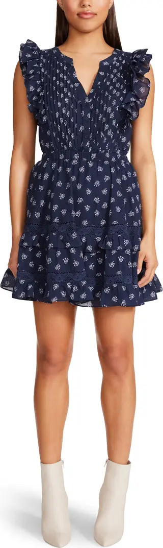 BB Dakota by Steve Madden Floral Next Door Minidress | Nordstrom | Nordstrom